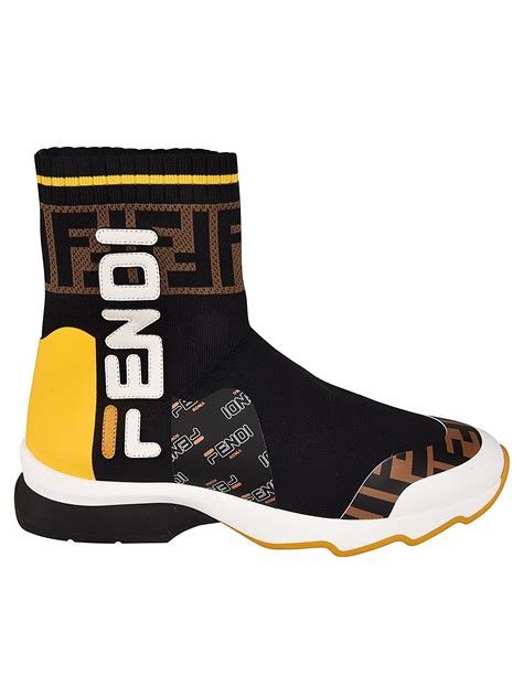 women fendi sneakers|fendi sock sneakers women's.